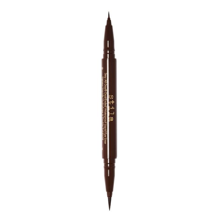 Stila Stay All Day Dual-ended Waterproof Liquid Eyeliner - Dark Brown - 0.033 Fl Oz - Ulta Beauty