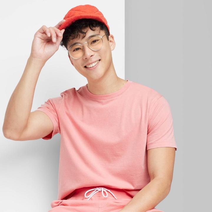 Men's Short Sleeve T-shirt - Original Use Coral