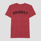 Petitemen's Short Sleeve Brisket Graphic T-shirt - Awake Red
