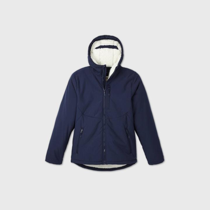 Men's Softshell Sherpa Jacket - All In Motion Navy