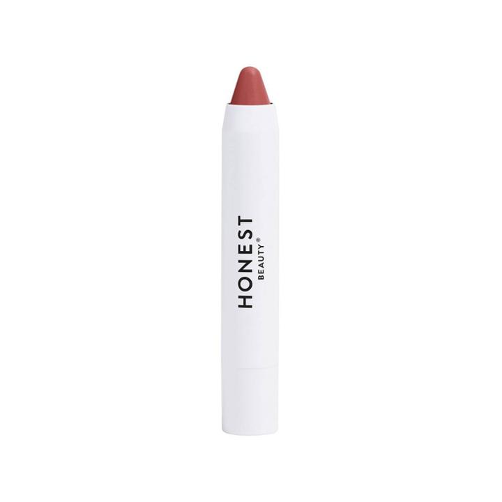 Honest Beauty Lip Crayon Demi - Matte Fig With Shea Butter