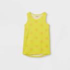 Girls' Sun Print Tank Top - Cat & Jack Yellow