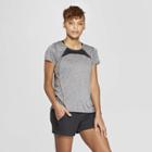 Women's Short Sleeve Running T-shirt - C9 Champion Echo Grey Heather