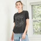 Vintage Concert Tees Women's The Beatles Come Together Short Sleeve Graphic T-shirt - Black
