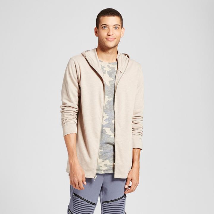 Men's Extended Full Zip Hooded Sweatshirt - Jackson