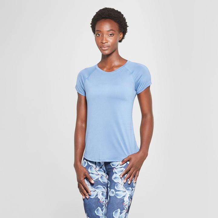 Women's Short Sleeve Soft T-shirt - C9 Champion Blue Jazz