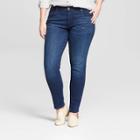 Women's Plus Size Mid-rise Skinny Jeans - Universal Thread Medium Wash