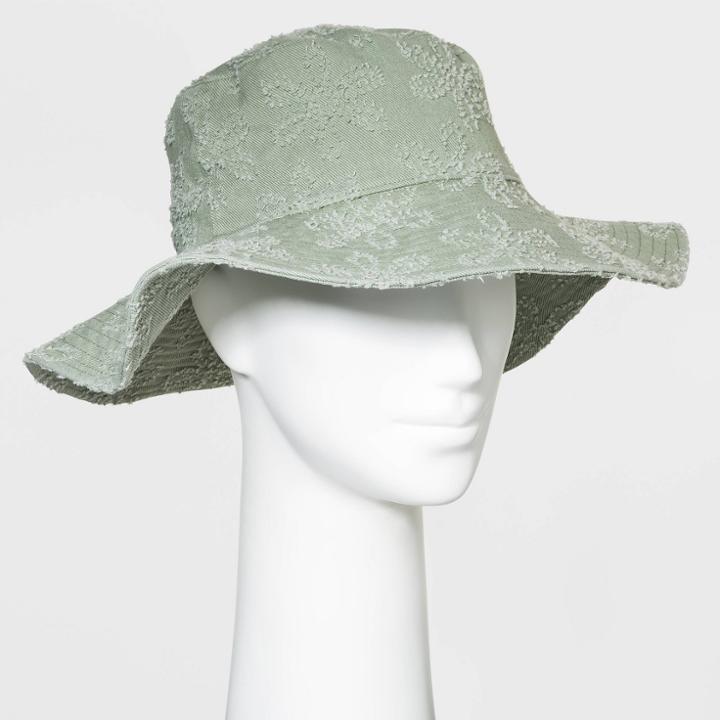 Women's Flower Bucket Hat - Wild Fable