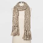 Women's Oblong Scarf - Universal Thread Brown One Size, Women's