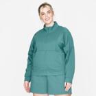 Women's Plus Size Zip-up Sweatshirt - Universal Thread Teal