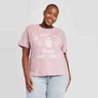 Women's Plus Size My Book Club Reads Wine Labels Short Sleeve Graphic T-shirt - Zoe+liv Purple 1x, Women's,