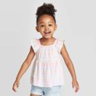 Oshkosh B'gosh Toddler Girls' Plaid Blouse - Pink 12m, Toddler Girl's