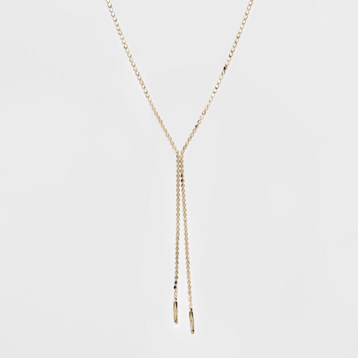 Long Y Necklace - A New Day Gold