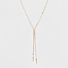Long Y Necklace - A New Day Gold