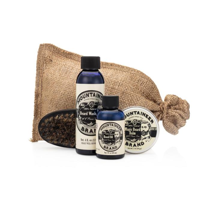 Mountaineer Brand Wv Pine Tar Complete Beard Care Kit