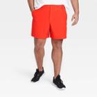 Men's Big & Tall Hybrid Shorts - All In Motion Orange