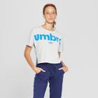 Umbro Women's Logo T-shirt - Heather Grey