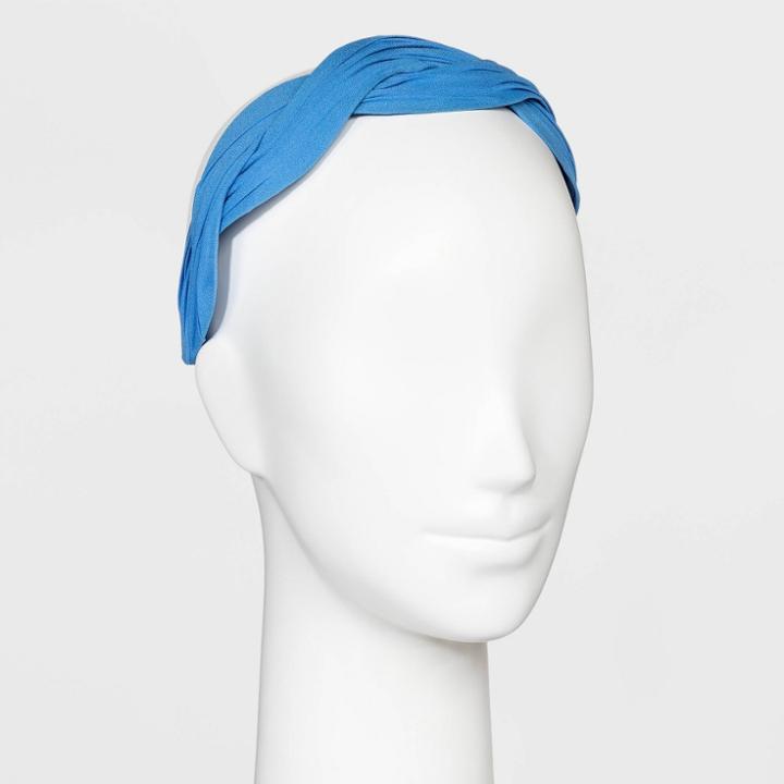 Flat Twist Headband - A New Day Blue