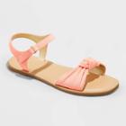Girls' Lydia Ankle Strap Sandals - Cat & Jack Coral