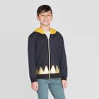 Disney Boys' Aladdin Jafar Cobra Hoodie - Black/yellow
