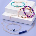More Than Magic Girls' 5pk Turquoise Stone Bracelet Set - More Than