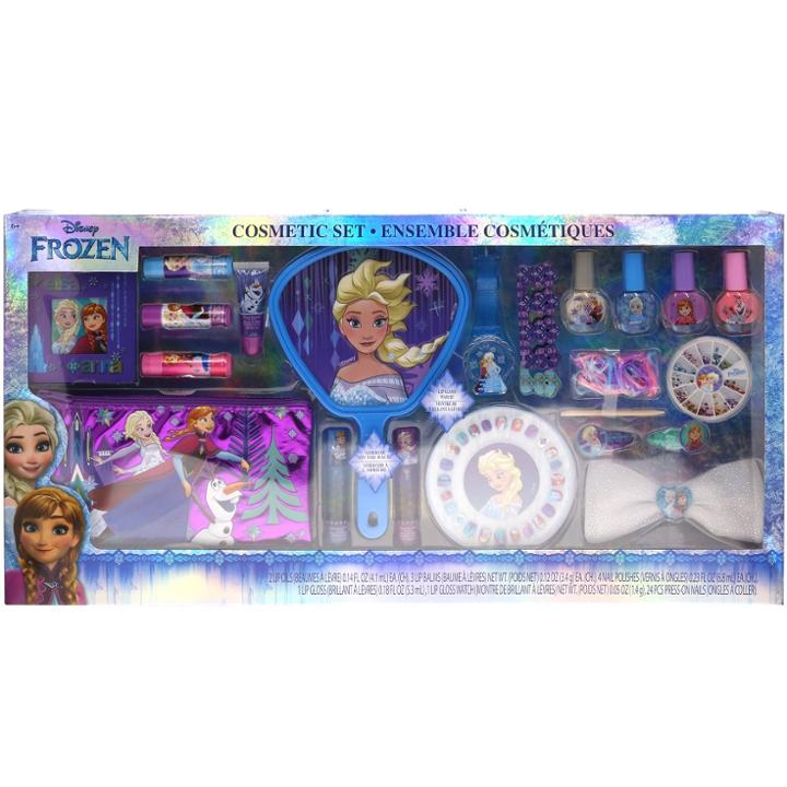 Disney Frozen Cosmetic And Hair Set - 22.16 Fl Oz,