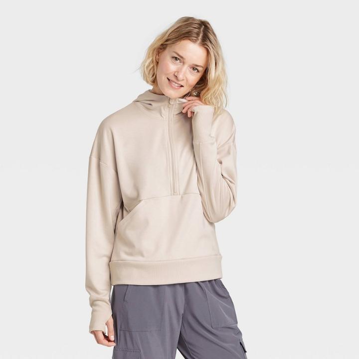 Women's Ponte 1/2 Zip Sweatshirt - All In Motion