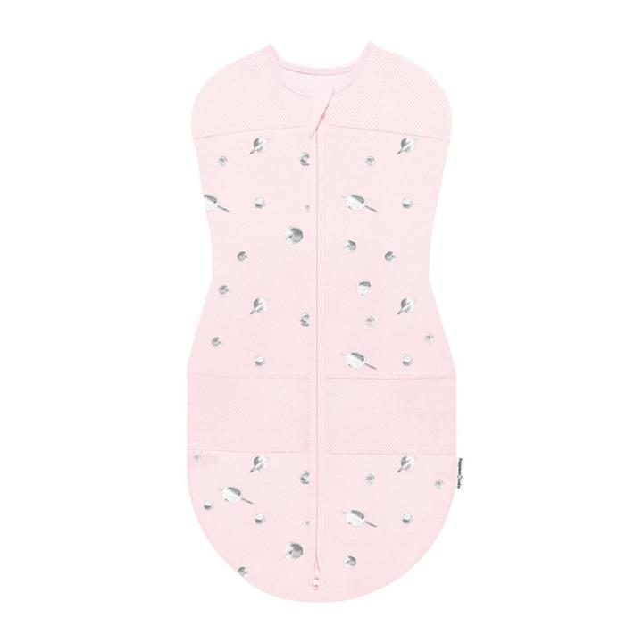 Happiest Baby Sleepea Sack Swaddle Wrap - Pink With Planets -