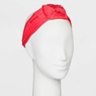 Satin Knot Headwrap - A New Day Coral Pink