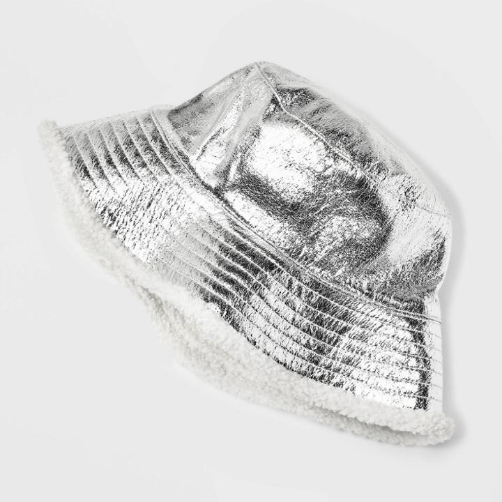 Girls' Metallic Bucket Hat - Art Class