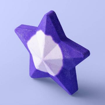 Star Shaped Bath Bomb - 3.65oz - More Than Magic Sweet Stardust, Purple