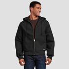 Dickies Men's Tall Long Sleeve Duck Jackets - Black