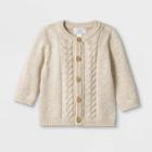 Baby Basic Cardigan - Cloud Island Beige Newborn