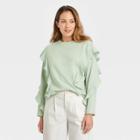 Women's Sweatshirt - A New Day Light Green