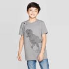 Petiteboys' Short Sleeve Graphic T-shirt - Cat & Jack Gray L, Boy's,
