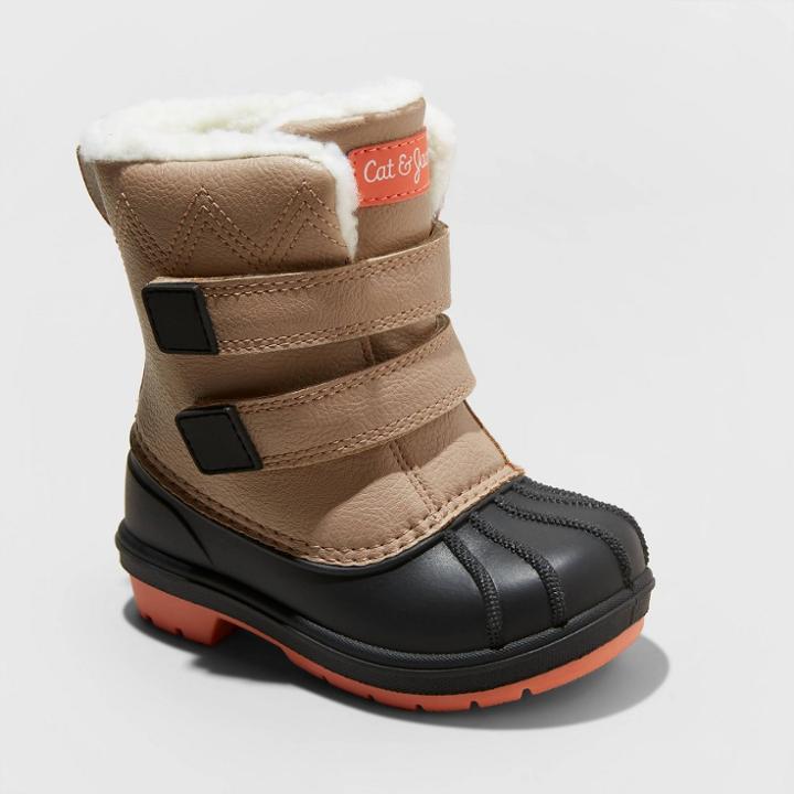 Toddler Girls' Denver Winter Boots - Cat & Jack Pink