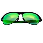 Breed Men's Jupiter Polorized Sunglasses With Aluminum Frame And Arms - Gunmetal (grey)/green