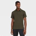 Men's Jersey Polo Shirt - All In Motion Deep Olive