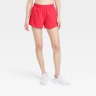 Women's Mid-rise Run Shorts 3 - All In Motion Cherry Red