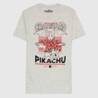 Men's Pokemon Charizard Pikachu Short Sleeve Graphic T-shirt - Off-white