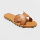 Women's Jenny Slide Sandals - Universal Thread Brown
