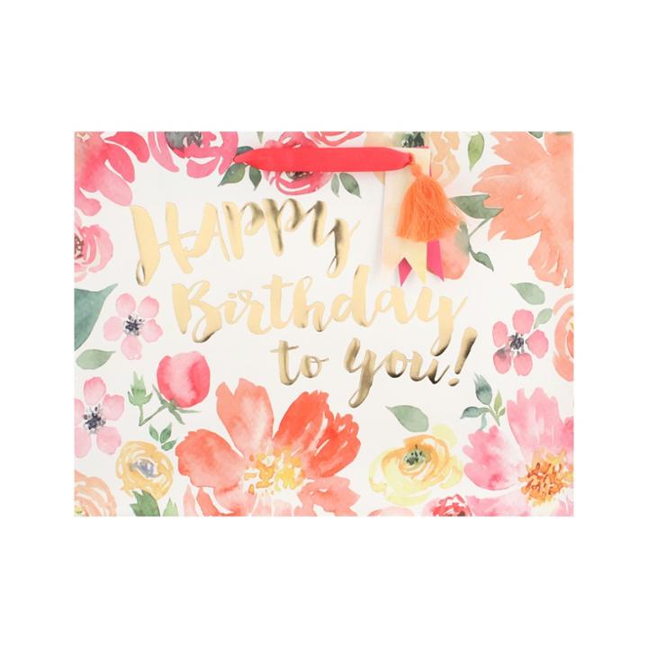 Spritz Floral Large Gift Bag -