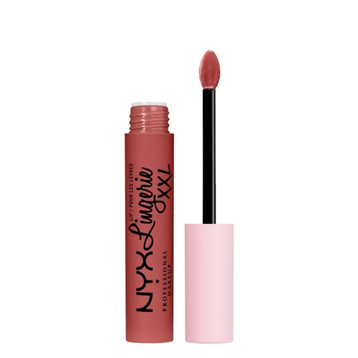 Nyx Professional Makeup Lip Lingerie Xxl Smooth Matte Liquid Lipstick - 16hr Longwear - Warm Up
