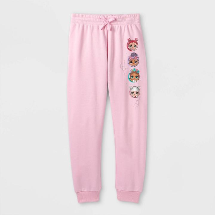 L.o.l. Surprise! Girls' Lol Surprise Constellations Jogger Pants - Pink