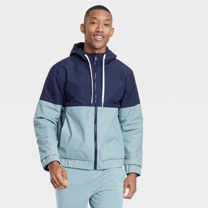 Men's Reversible Windbreaker Jacket - All In Motion Blue