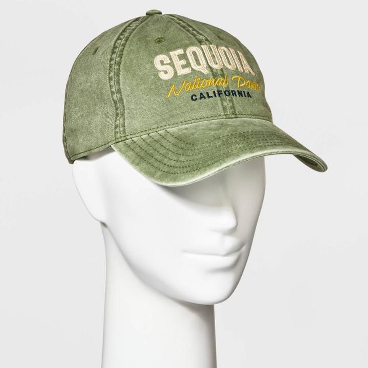 Mad Engine Men's Sequoia National Park Hat - Olive Green