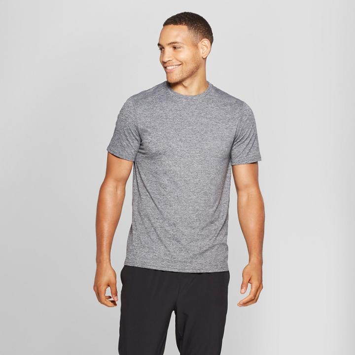 Men's Tech T-shirt - C9 Champion Black Heather Xxl, Black Grey