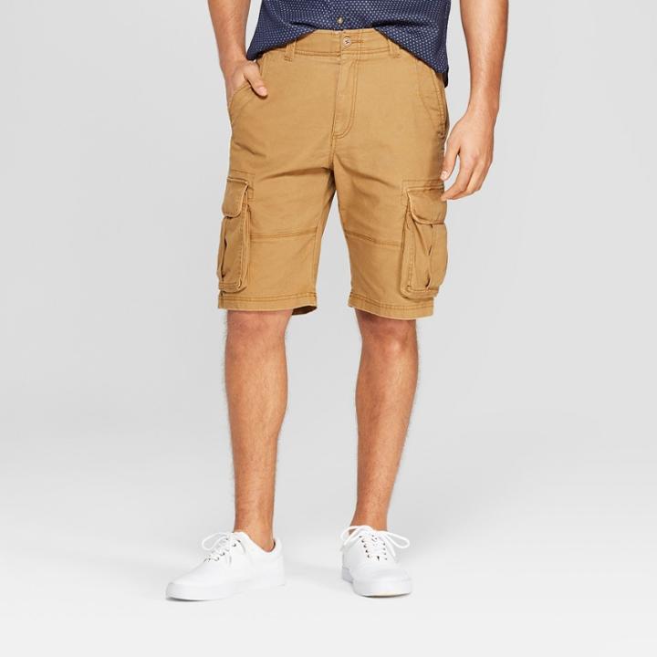 Men's 11 Cargo Shorts - Goodfellow & Co Brown
