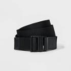 Men's 35mm Ring Tonal Web Belt - Original Use Black