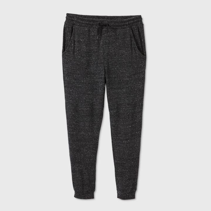 Boys' Cozy Hacci Jogger Pants - Art Class Black